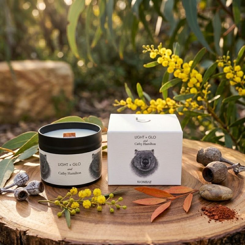 Cathy Hamilton Wombat Candle
