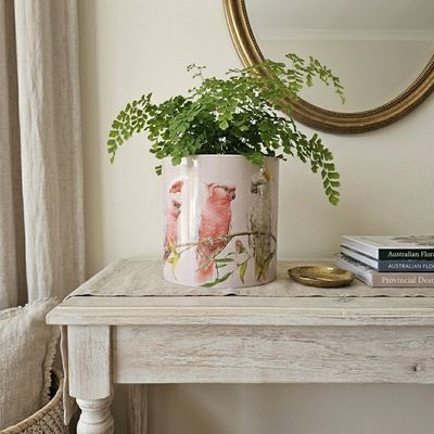 Major Mitchell's Cockatoos Planter Pot