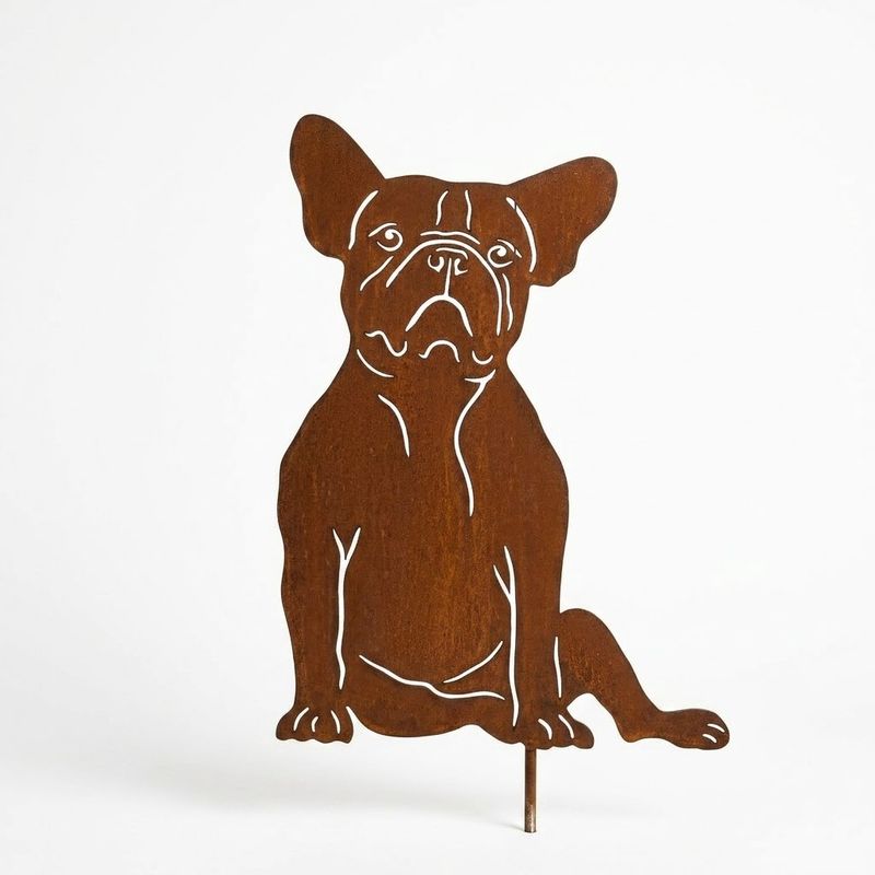 French Bulldog Metal Art Australian Made