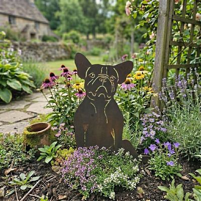 French Bulldog Metal Art Australian Made