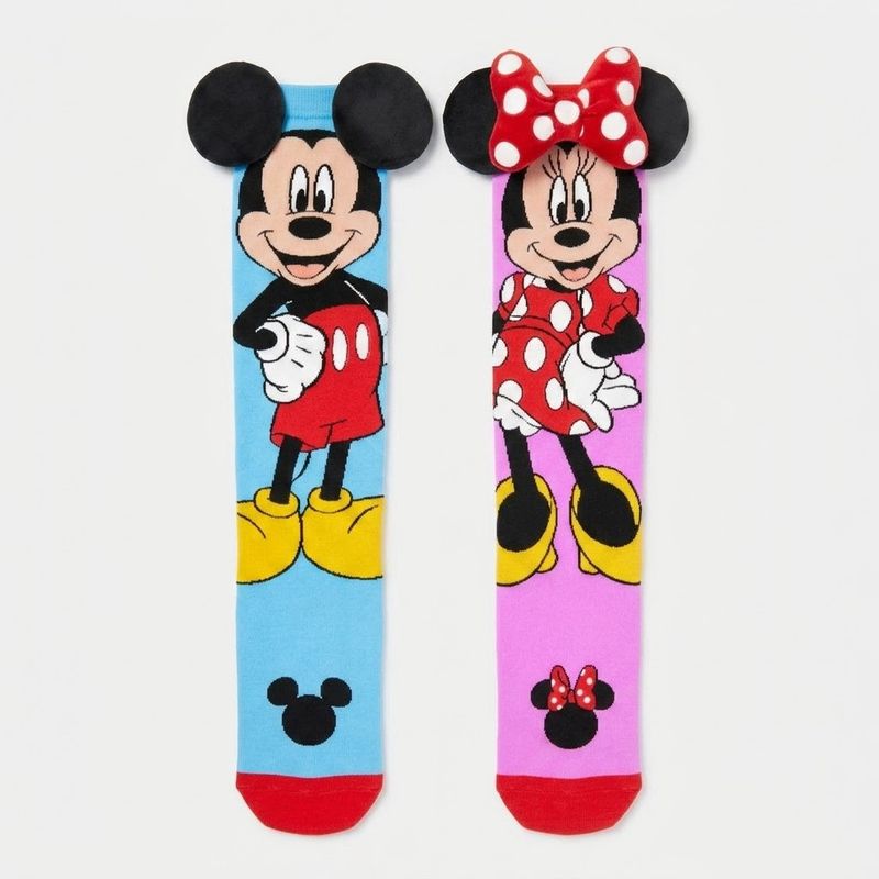 MADMIA Mickey &amp; Minnie Socks ages 6-99