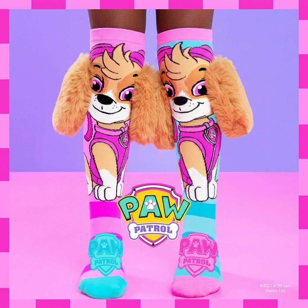 MADMIA Paw Patrol Skye Socks ages 6-99