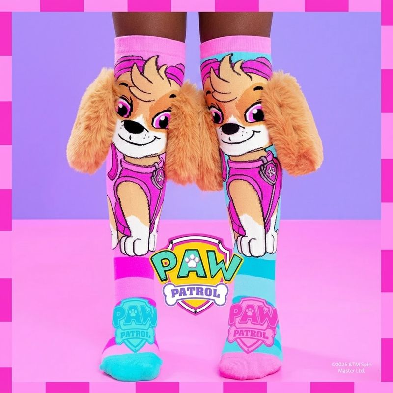 MADMIA Paw Patrol Skye Socks ages 6-99