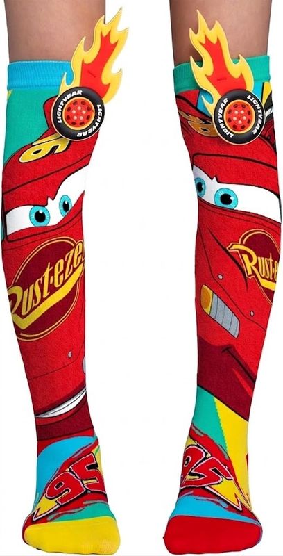 MADMIA Lightning McQueen Cars ages 3-5 Socks