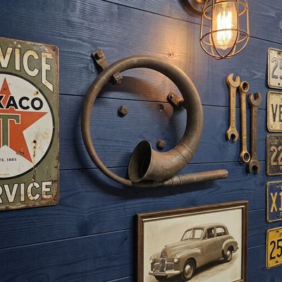 Brass & Copper Antique Car Horn