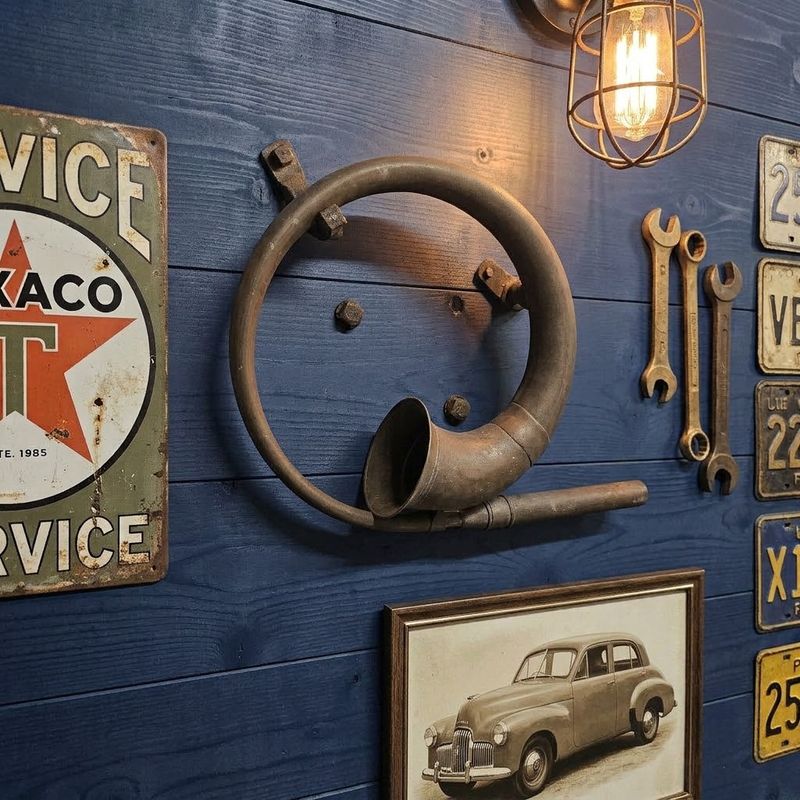 Brass &amp; Copper Antique Car Horn
