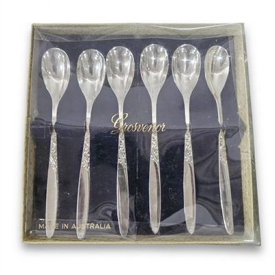 Grosvenor Christine Silverplated Long Handled Spoons