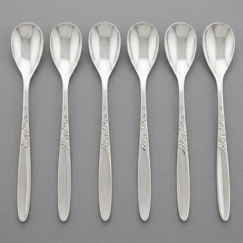Grosvenor Christine Silverplated Long Handled Spoons