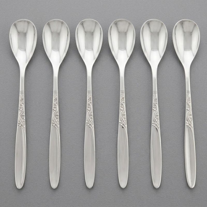 Grosvenor Christine Silverplated Long Handled Spoons