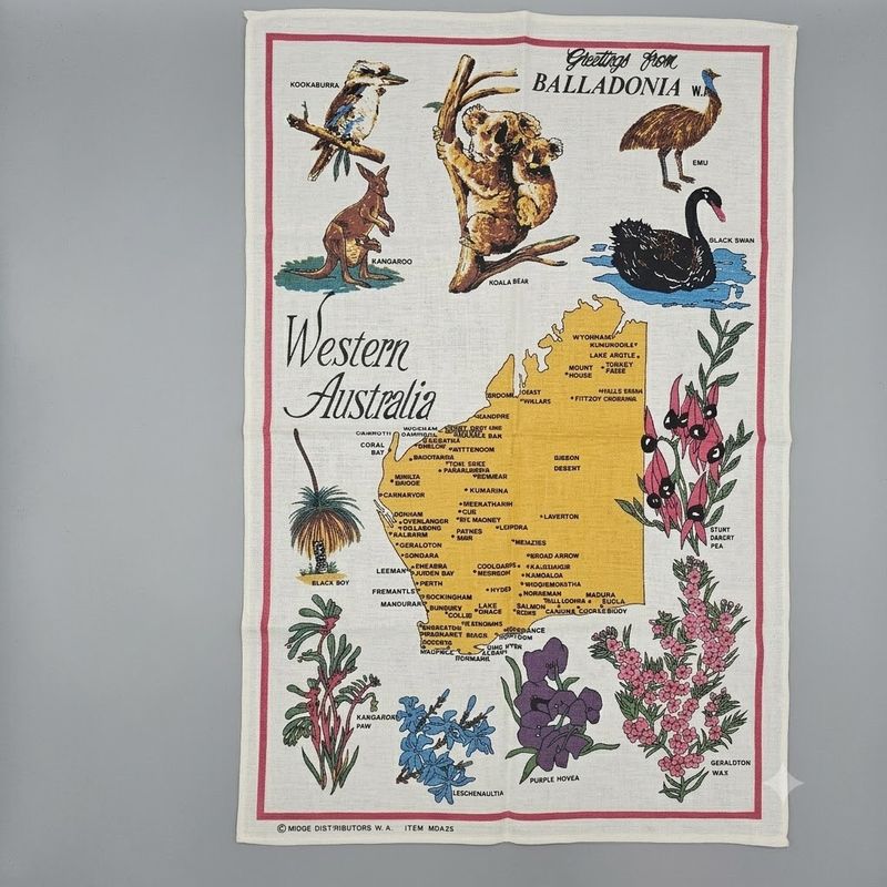 Souvenir Tea Towel
