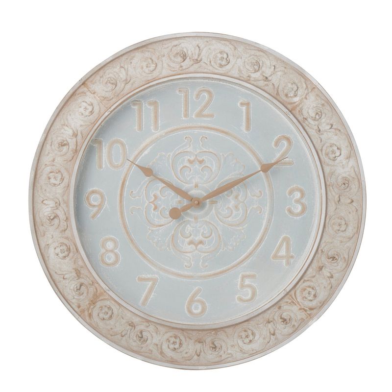 French Country Blue/Grey Clock - 71.5cm