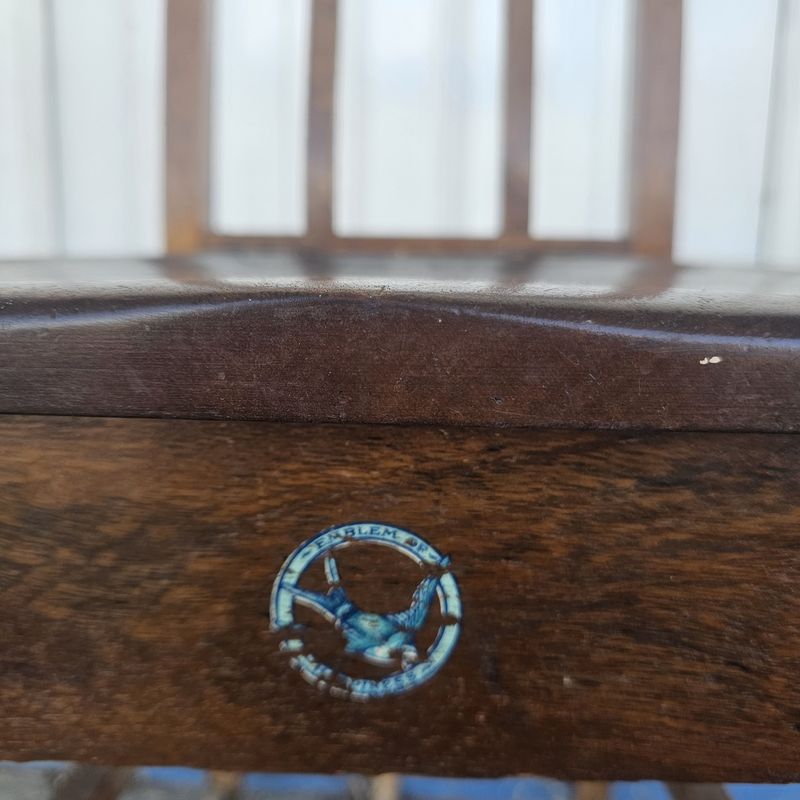 Bebarfald Bluebird Sewing Chair w/Storage