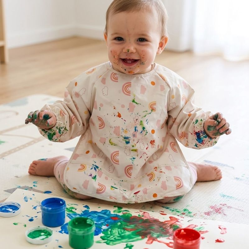 Baby Smock - Rainbow