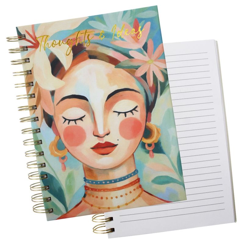 A5 Lined Notebook Frida Style