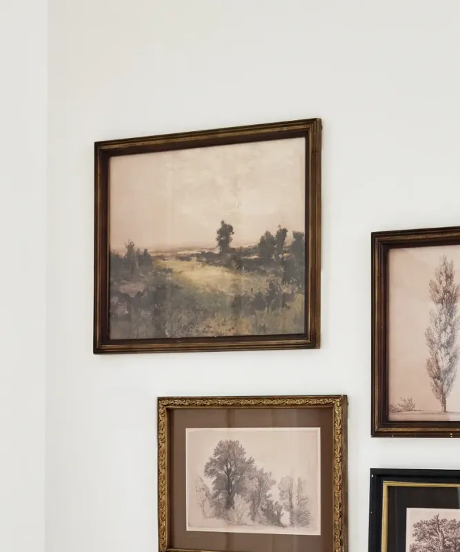 Countryside Landscape Framed Wall Art