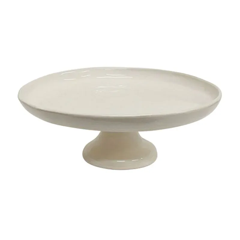 Franco Rustic White Cake Stand