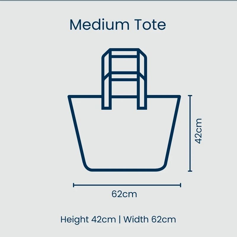 Medium Tote - Sardine