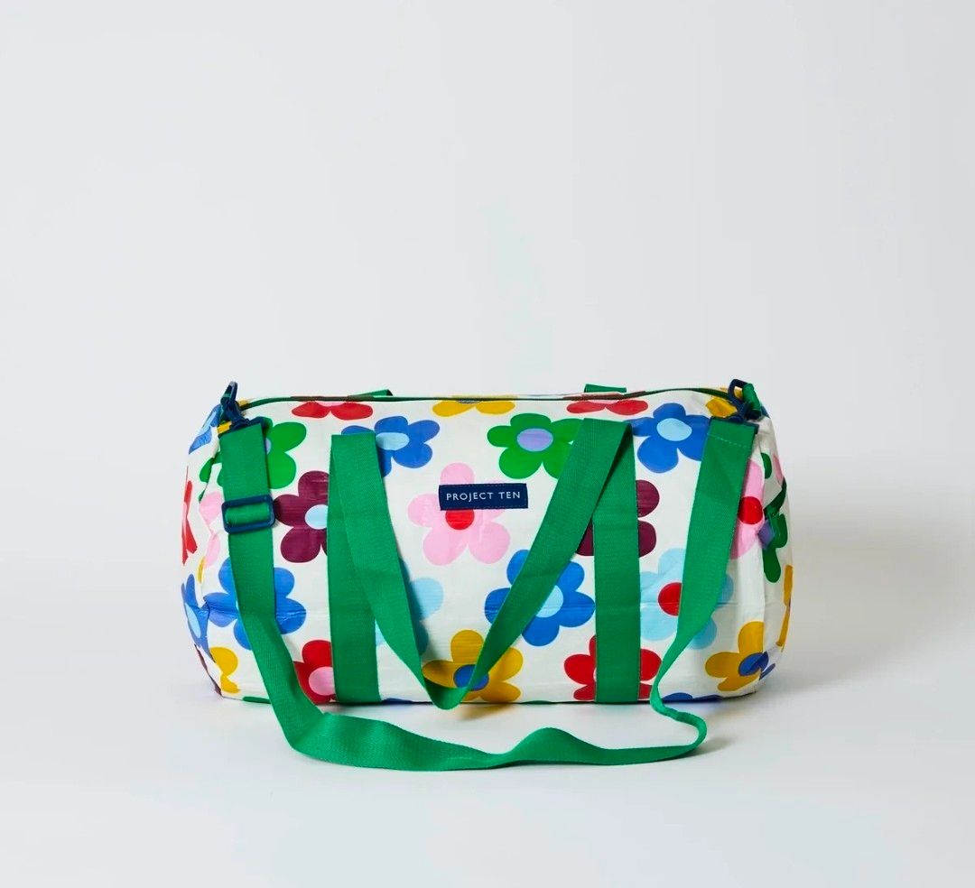 Barrel Bag - Sunny Floral