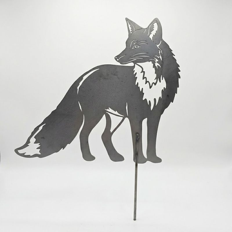 Grady the Fox Australian Metal Decor