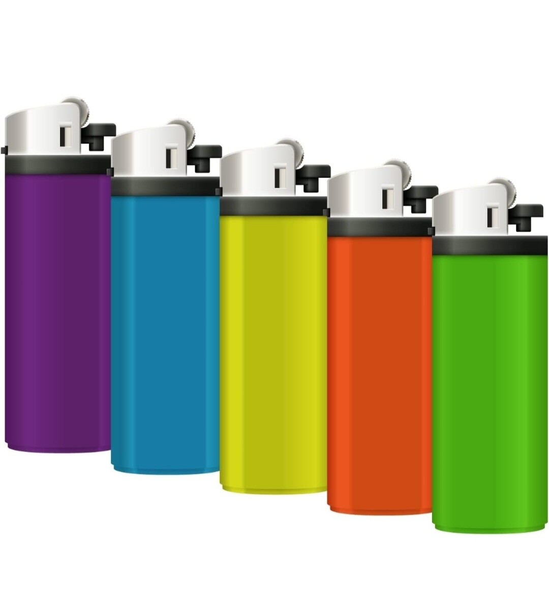 cinex Classic Disposable Lighters, Multi Purpose and Lightweight, Candle Lighters, Cigerette Lighter, for BBQ and Outdoors,