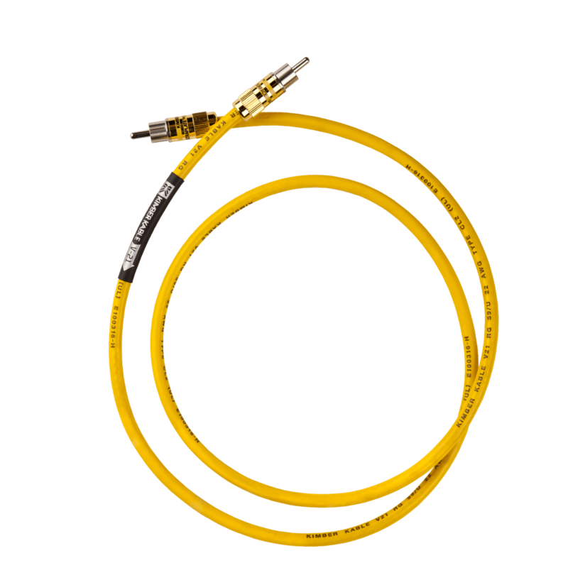Kimber Kable V-21 RCA digitale coaxiale interlink S/PDIF - 75 Ohm single vanaf 1,0 meter