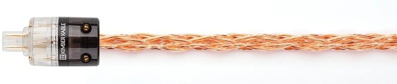 Kimber Kable UHDXK! QS 8 TC ALL CLEAR Voedingskabel 8 VaristrandX7-koperen geleiders als IEC C13-10A of C7-2,5A vanaf 1,0 meter