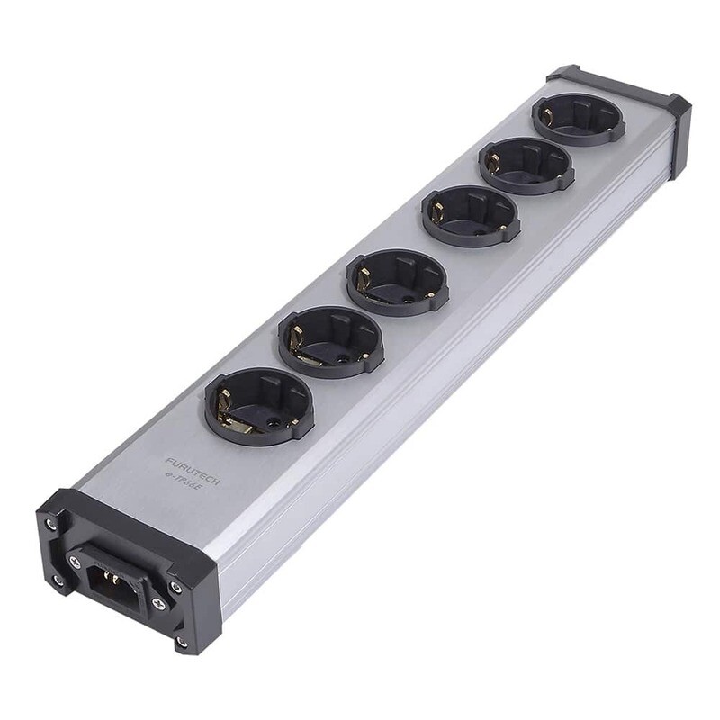 Furutech E-TP66E(G) Stekkerblok goud 6 x schuko
