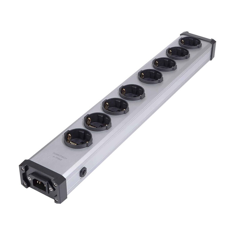 Furutech E-TP86E(G) Stekkerblok goud 8 x schuko