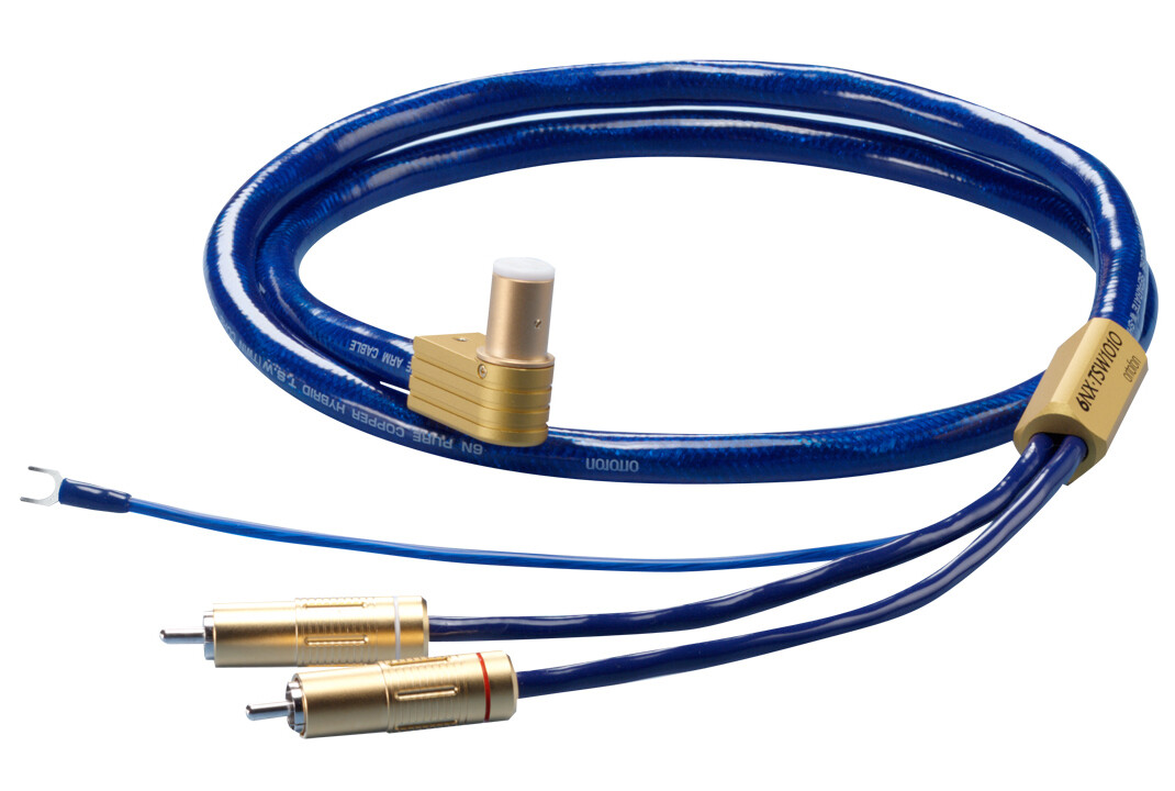 Ortofon Phono-kabel 6NX-TSW-1010 L  RCA x 5 pin DIN - SME L-shape 1,2 meter