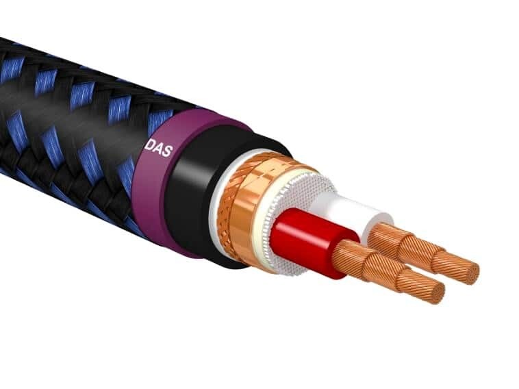 Furutech Alpha OCC-DUCC DAS 4.1 Ø10mm gebalanceerde XLR interlink-kabel per meter
