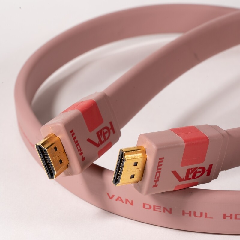 Van den Hul The VDH HDMI Flat SE Halogen Free 4K vanaf 1,0 meter