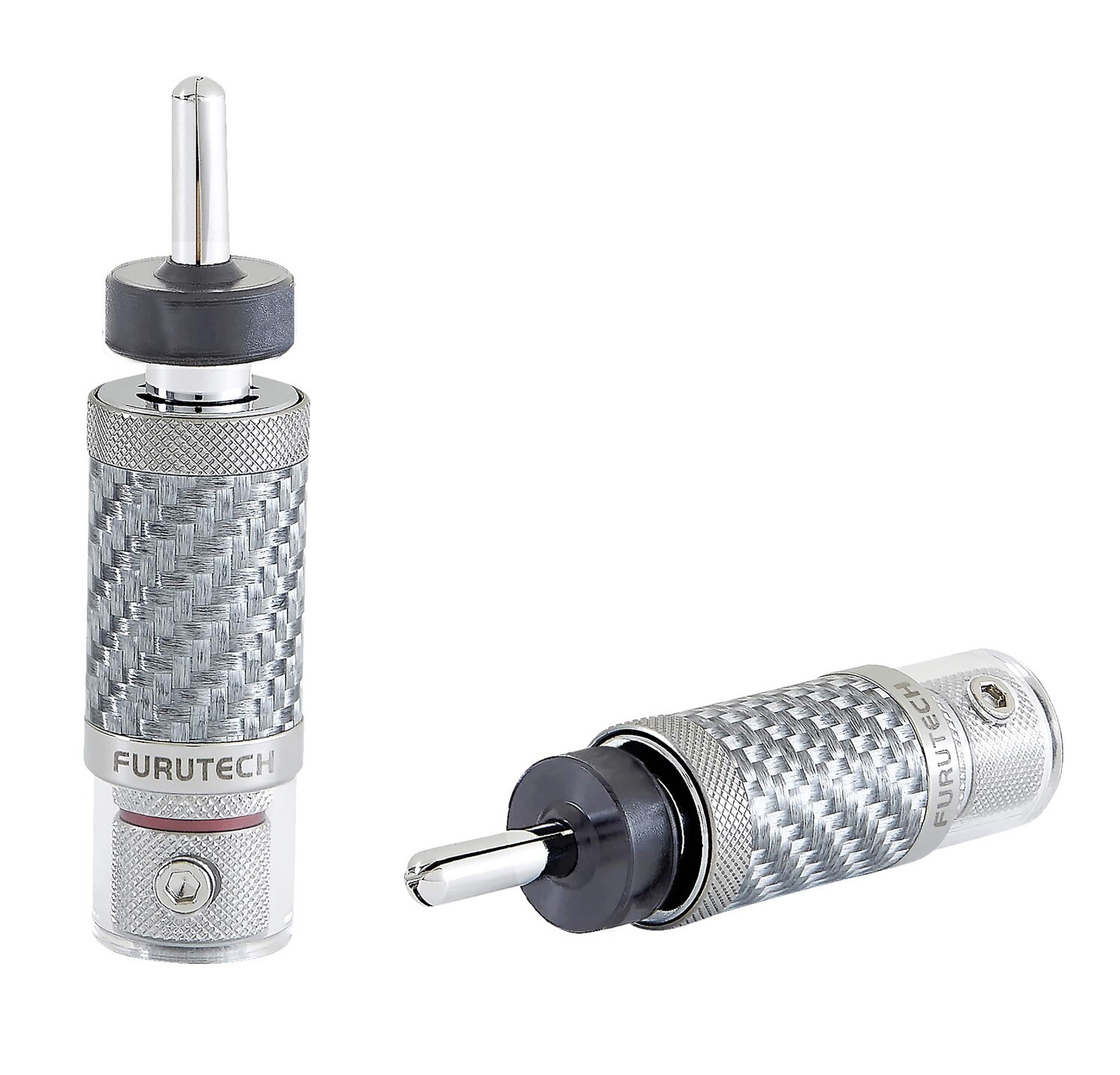 Furutech CF-202 NCF (R) Rhodium banaanplug Ø5.5mm per paar