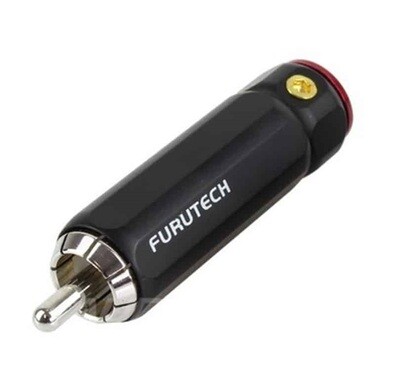 FURUTECH FP-108 (R) OCC Rhodium Ø9.2mm RCA connector per stuk