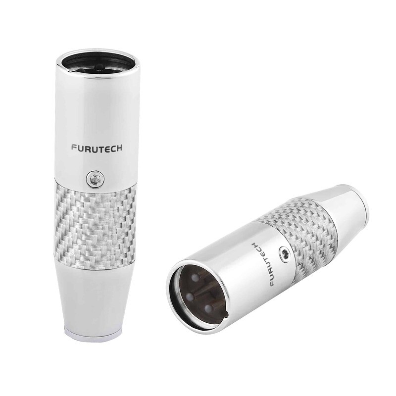 Furutech CF-601M (R) NCF Male XLR connector tot Ø10mm per stuk