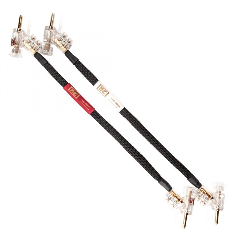 Kimber Kable Select Series KS-9063 Bi-wiring Jumper banaanplug of spade set 4 stuks