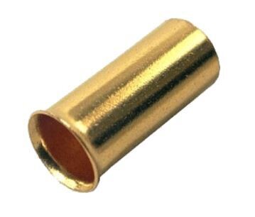 WBT 0430 Krimphulzen - adereindhulzen 24-karaats gold-plated 0,5mm2 AWG 20 per 10 stuks
