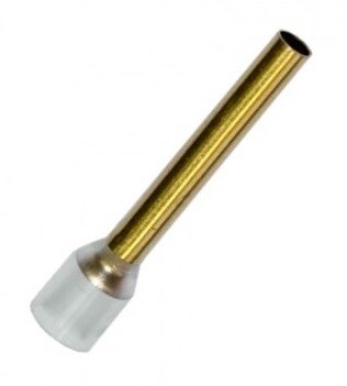 WBT 0441 Krimphulzen - adereindhulzen 24-karaats met isolatie 1,5mm2 AWG 16 per 10 stuks