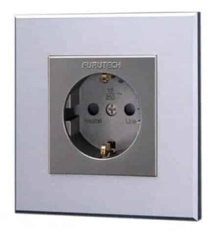Furutech FP-SWS (G) Gold wandcontactdoos - Chassisdeel schuko per stuk
