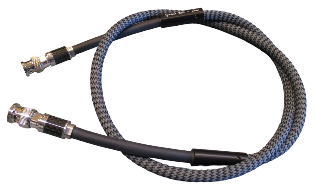 Dyrholm Audio Vision-series BNC digitale interlink S/PDIF - 75 Ohm single vanaf 0,6 meter