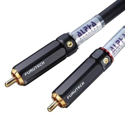 Furutech ADL Alpha Line Plus RCA interlink stereoset 1,0 meter