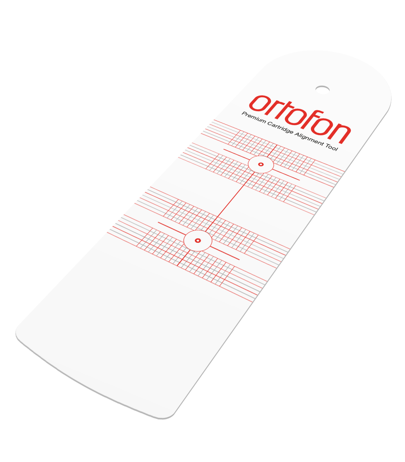 Ortofon Premium cartridge alignment tool / uitlijningsgradenboog
