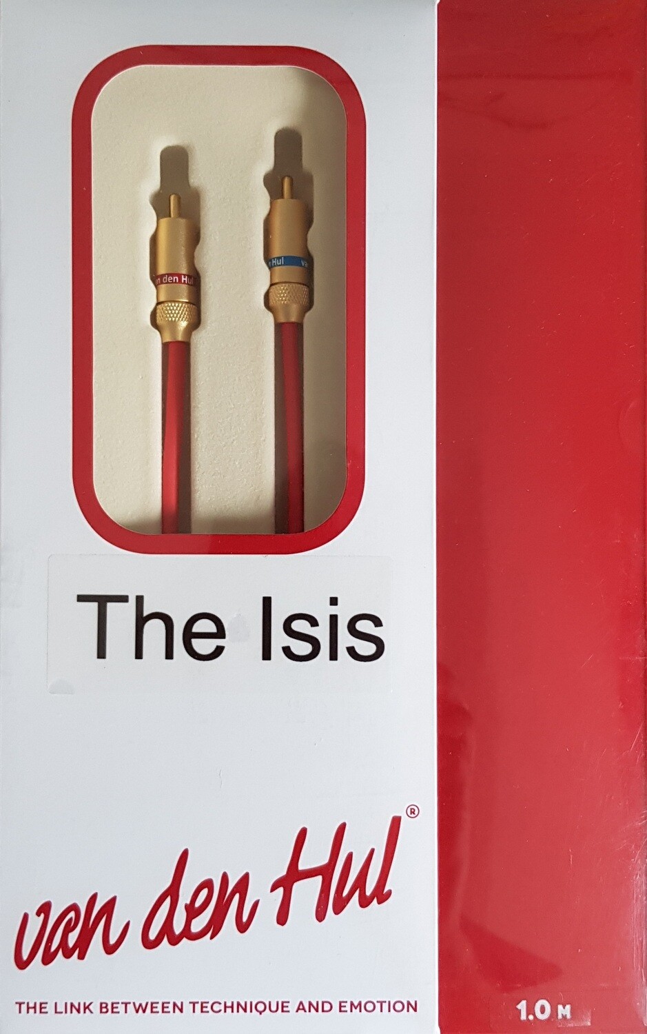 Van den Hul phono-kabel The Isis Halogen Free 3,0 meter WEBSHOPRETOUR 20% KORTING