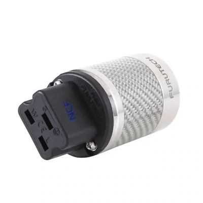 Furutech FI-52 NCF (R) Rhodium Nano Crystal² Formula - IEC C19 netstekker 20A van Ø6mm tot Ø20mm