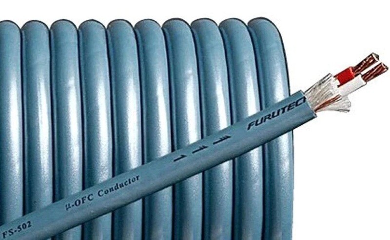 FURUTECH FS-502 luidsprekerkabel diameter 8.0 mm (14 AWG) onafgewerkt per meter
