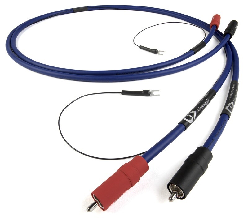 Chord Company Clearway X Aray Analoque TT Fly Lead RCA phono-kabel koper 1,2 meter