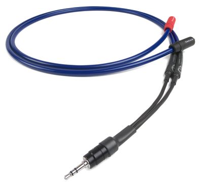 Chord Company Clearway X Aray Analoque 3,5mm mini jack &gt; RCA analoge interlink / AUX-kabel koper vanaf 1,0 meter