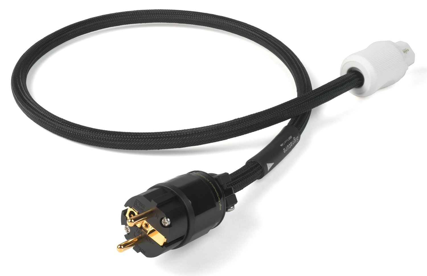 Chord Company Signature X Power Cable Voedingskabel als IEC C13 - 10A of C19 - 16A  vanaf 1,0 meter
