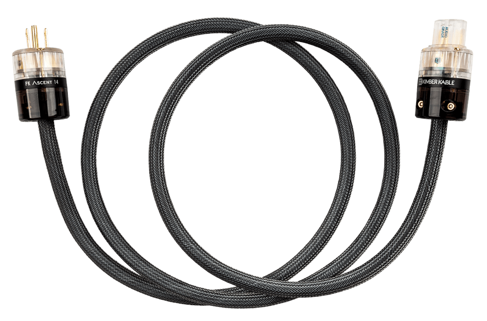 Kimber Kable PK-14 Ascent-series voedingskabel met Wattgate Evolution-series Gold (AU) connectoren vanaf 1 meter
