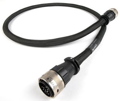 Chord Company ChordBurndy Cable X (XLPE) type 3 of type 4 single voedingskabel upgrade voor NAIM Audio 1,23 meter