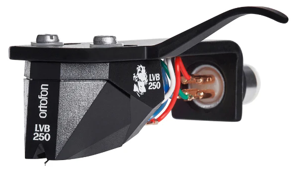 Ortofon 2M Black LVB250 (Ludwig von Beethoven) Naakt Fineline Diamand MM-element voorgemonteerd op SH-4 Black headshell